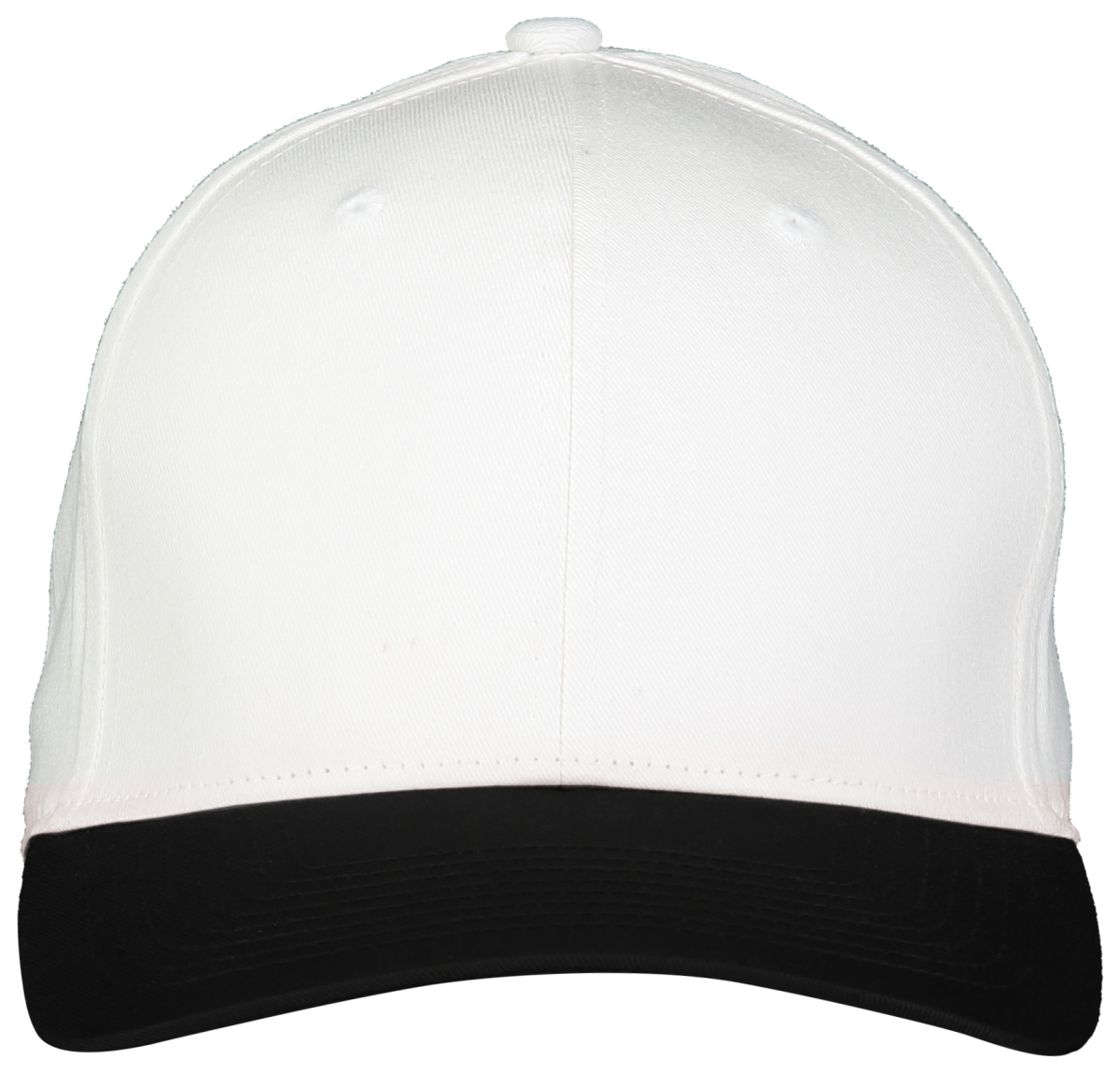 Picture of ASI 6251.226.OS Adult Rally Cotton Twill Cap&#44; White & Black - One Size
