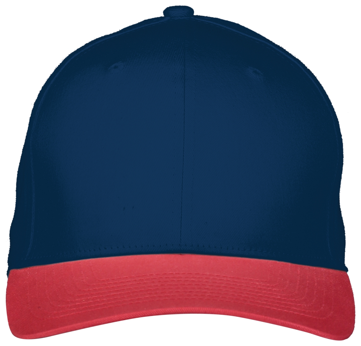 Picture of ASI 6251.S20.OS Adult Rally Cotton Twill Cap&#44; Navy & Scarlet - One Size