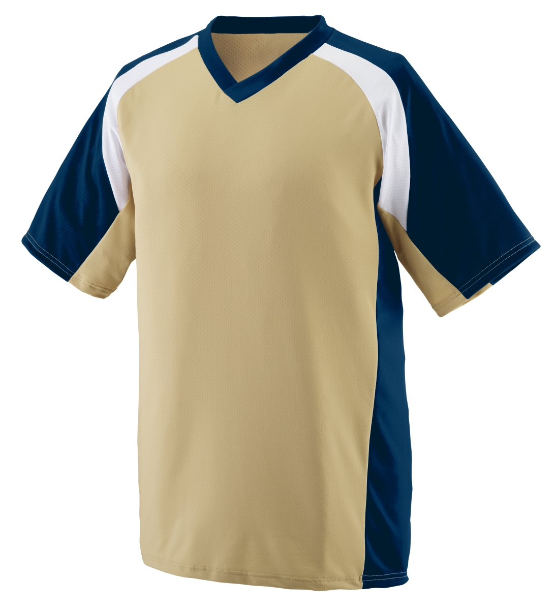 Picture of ASI 1535.247.L Adult Nitro Jersey - Vegas Gold&#44; Navy & White - Large