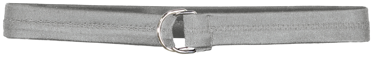 FBC73M.GSV.M 1.5 in. Covered Adult Football Belt, Grid Iron Silver - Medium