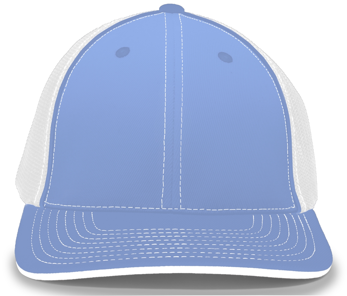 404M.293.L-XL Trucker Flexfit Cap, Columbia Blue & White - Large & Extra Large