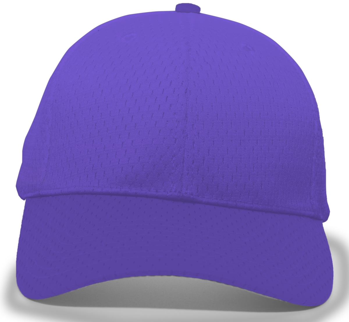 805M.050.OS Coolport Mesh Hook & Loop Adjustable Cap, Purple - One Size