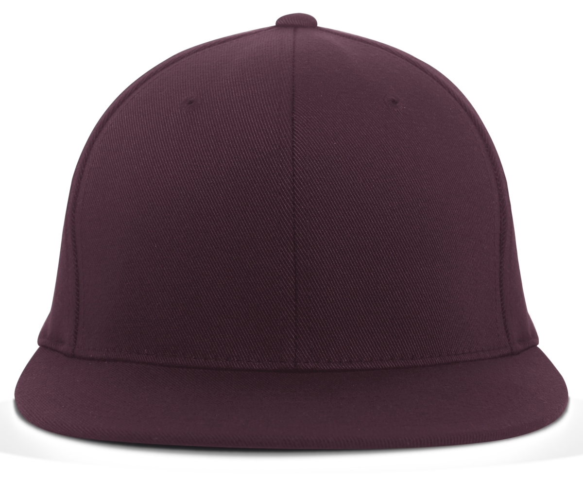 ES811.045.S-M Premium A-C 2 Performance Flexfit Cap, Maroon - Small & Medium