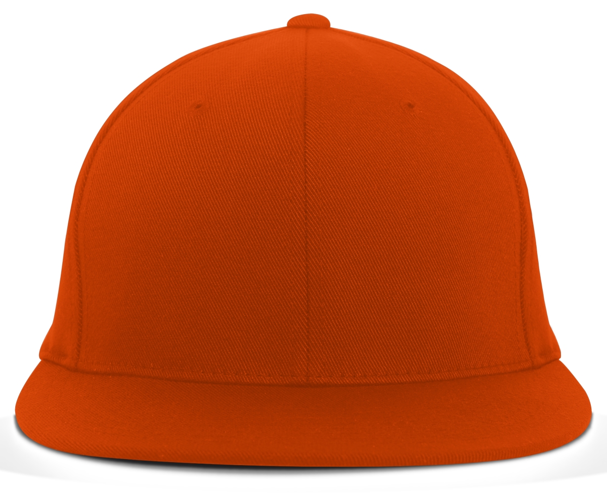 Premium A-C 2 Performance Flexfit Cap, Orange - Extra Small