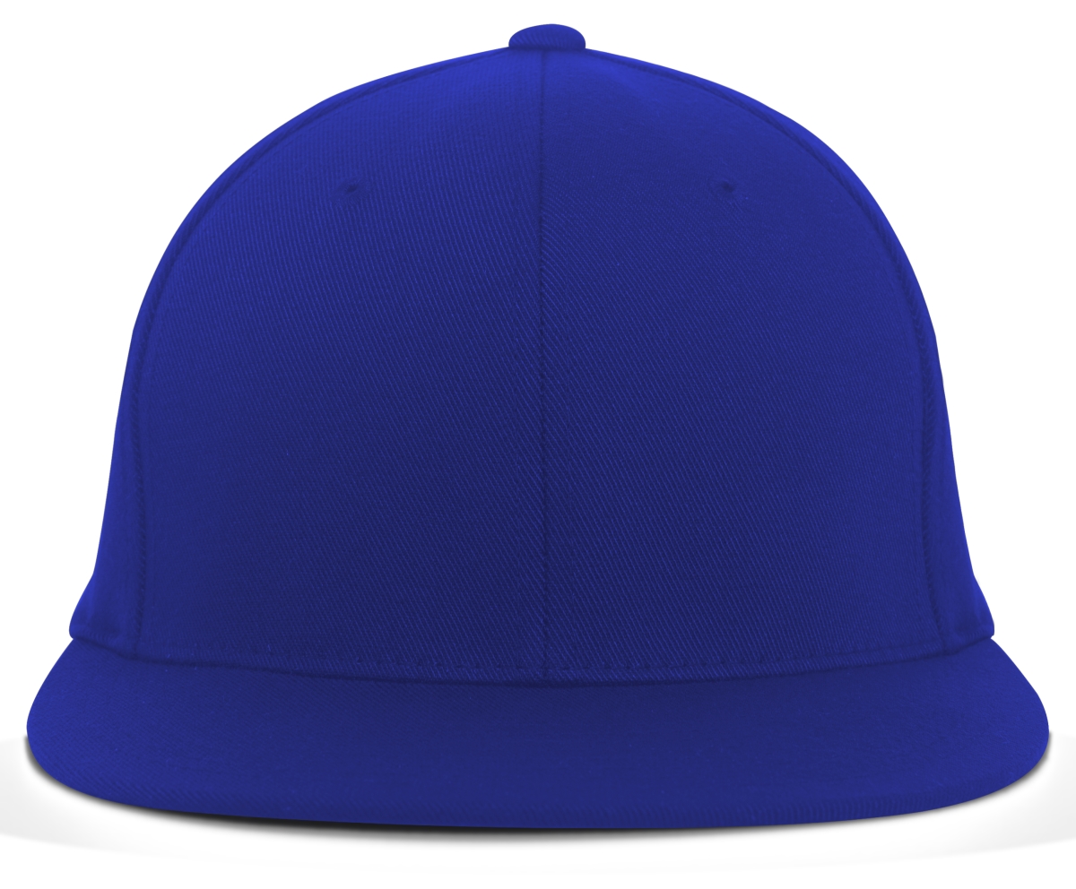 ES811.060.S-M Premium A-C 2 Performance Flexfit Cap, Royal - Small & Medium