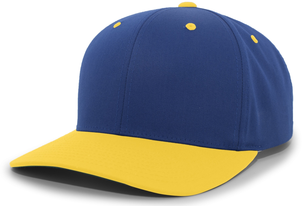 Cotton-Poly Hook & Loop Adjustable Cap, Black - One Size