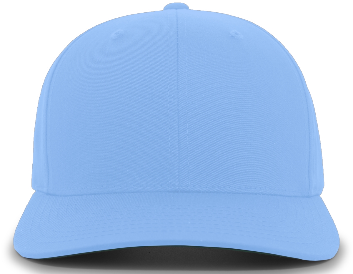 302C.089.OS Cotton-Poly Hook & Loop Adjustable Cap, Columbia Blue - One Size
