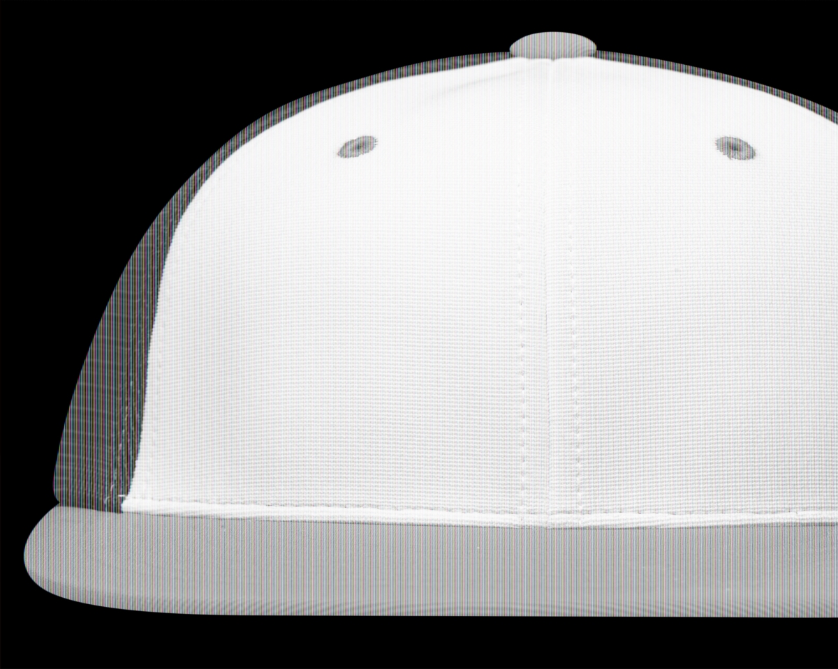ES341.84Q.XS Premium M2 Performance Trucker Flexfit Cap - White, Black & Vegas - Extra Small