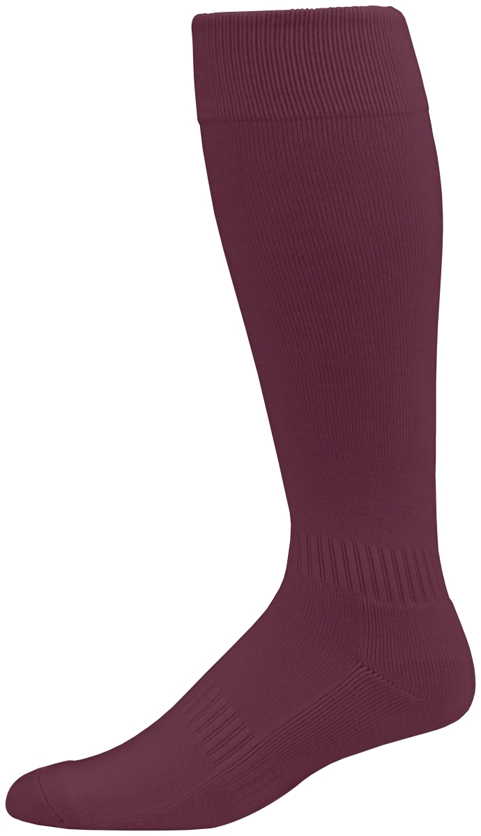 Picture of ASI 6006.045.S Elite Multi-Sport Sock&#44; Maroon - Small