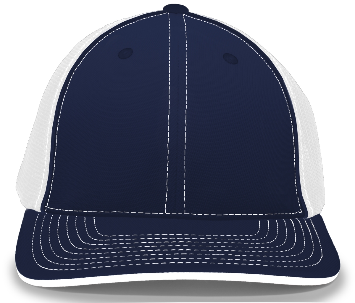 404M.301.S-M Trucker Flexfit Cap, Navy & White - Small & Medium
