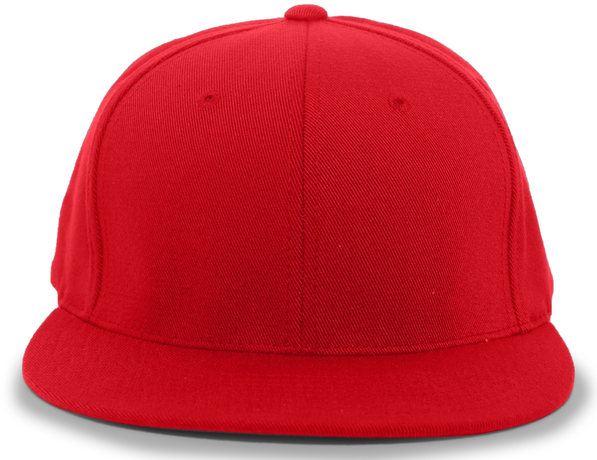 8D5.040.L-XL A-C 2 Performance D-Series Flexfit Cap, Red - Large & Extra Large