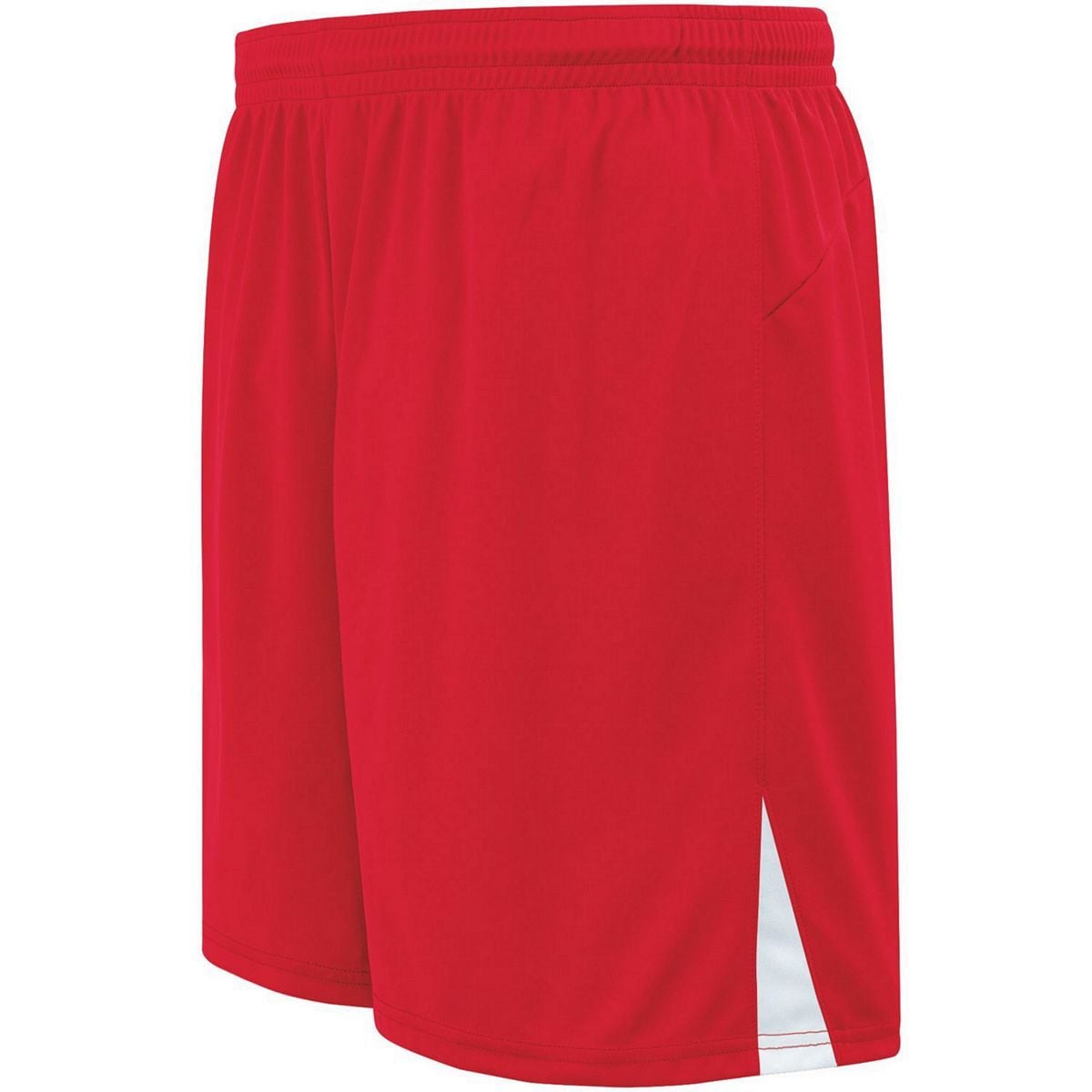 Ladies Soccer Hawk Shorts, White & White - Medium