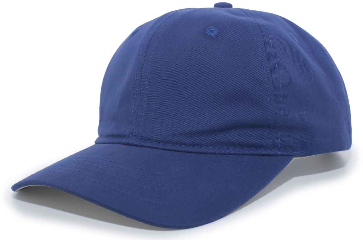 Brushed Cotton Twill Hook-And-Loop Adjustable Cap, Black - One Size