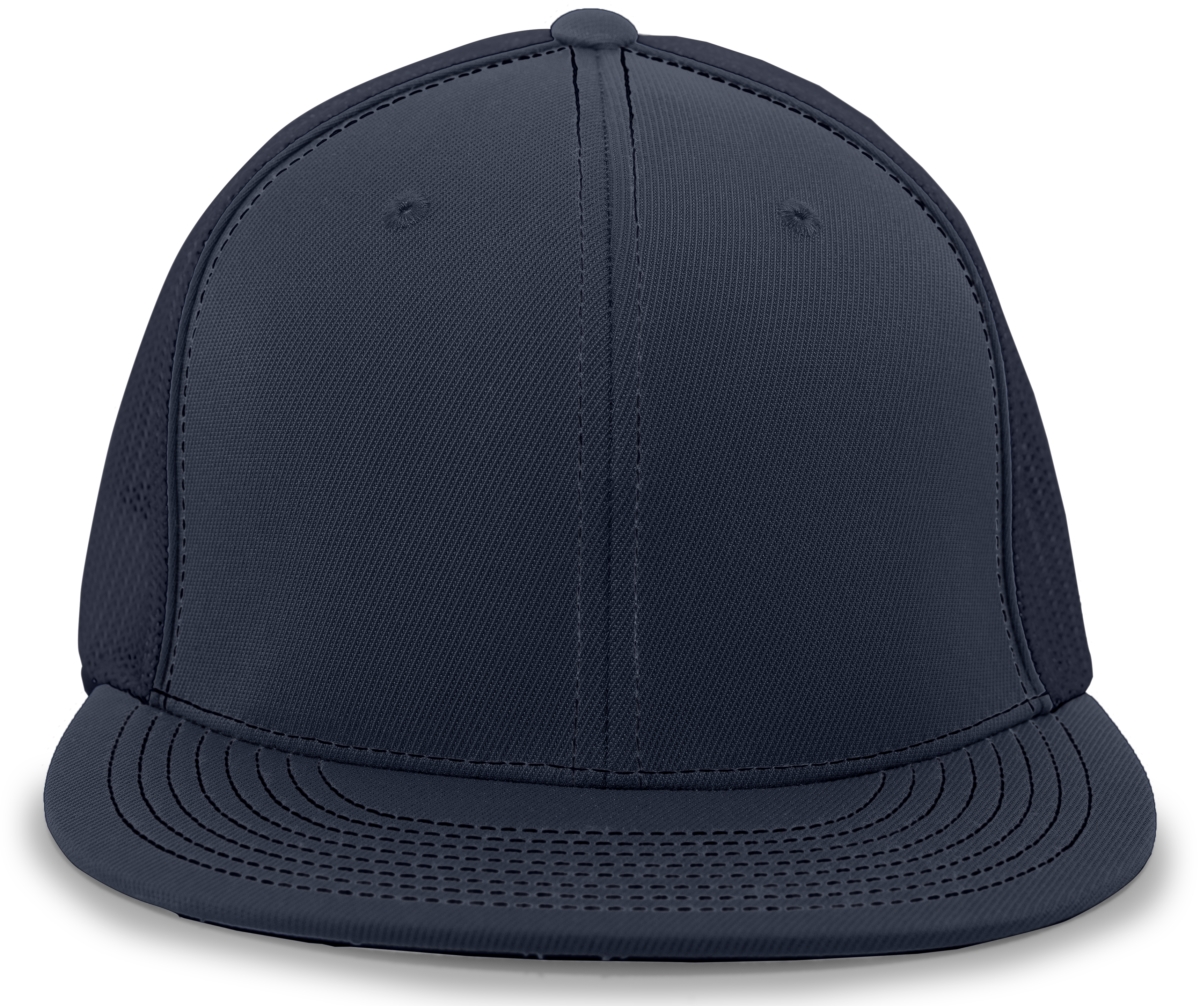 D-Series Trucker Flexfit Cap, Navy - Extra Small
