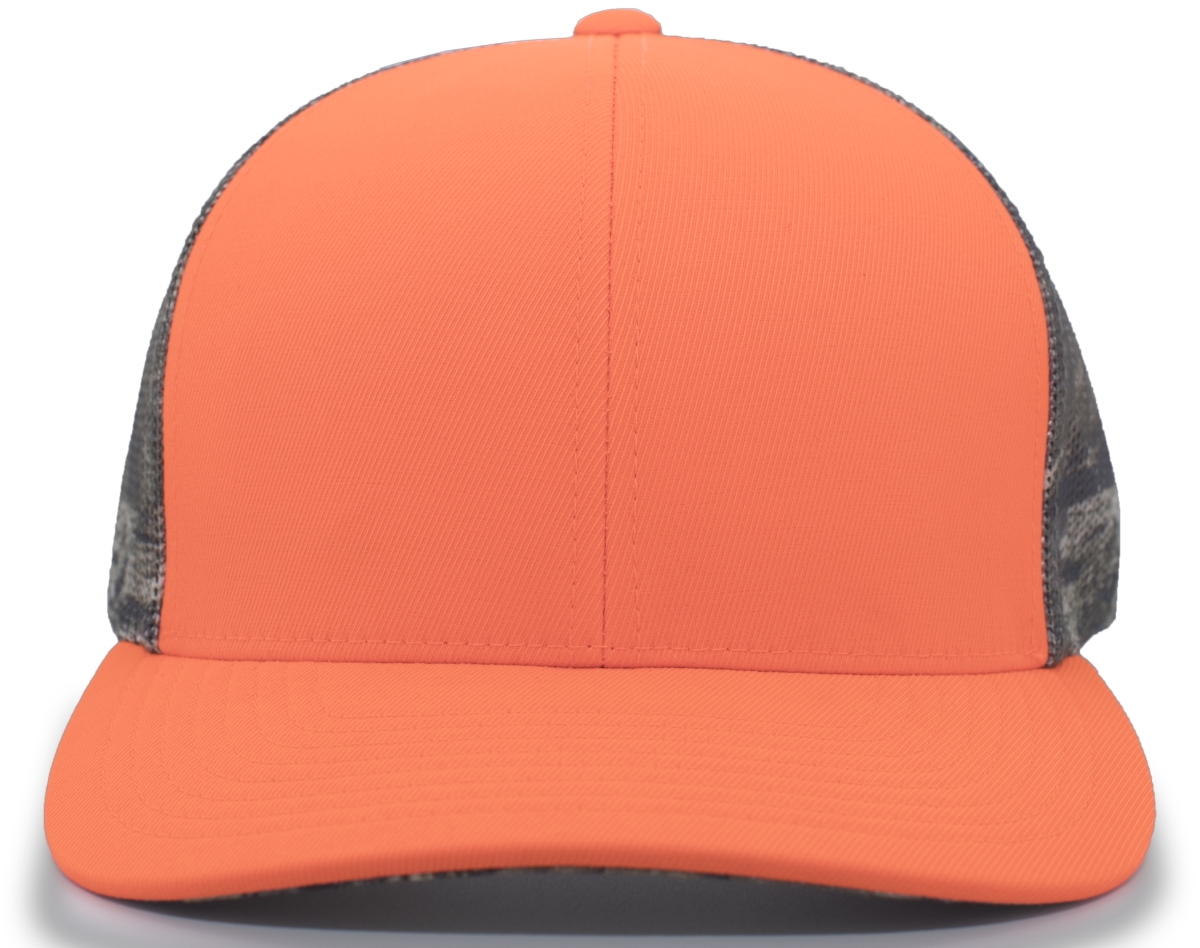 Camo Snapback Trucker Cap, Blaze & Break-Up Country - One Size