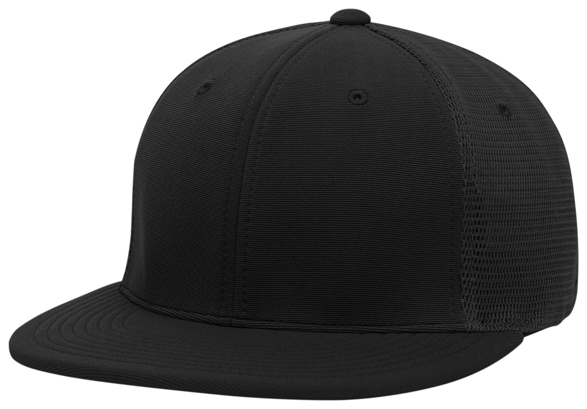 Premium M2 Performance Trucker Flexfit Cap, Black - Extra Small