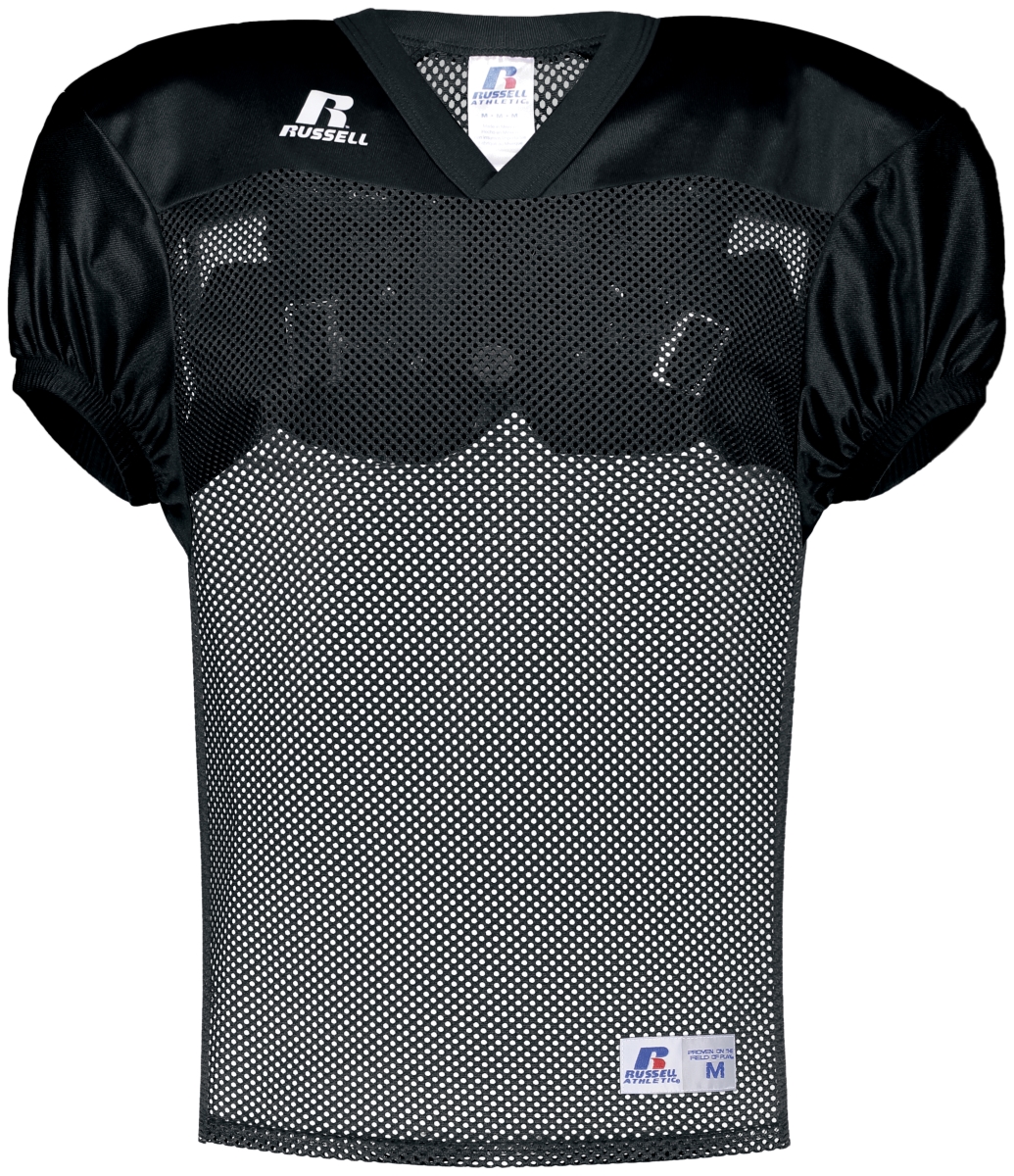 Adult Stock Practice Jersey, Black - Extra Large