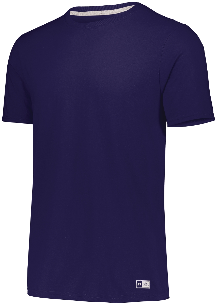 Adult Essential T-Shirt, Purple - Small