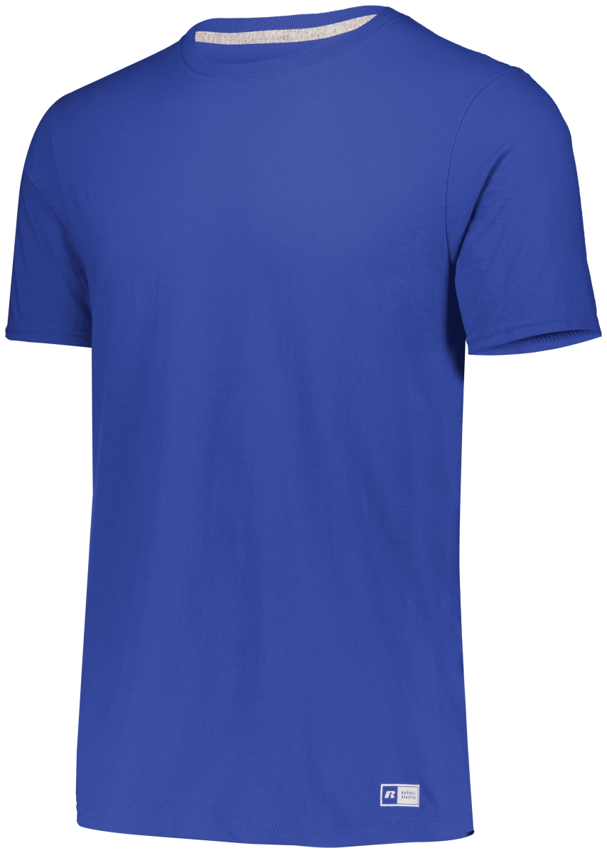 Adult Essential T-Shirt, Royal - Medium