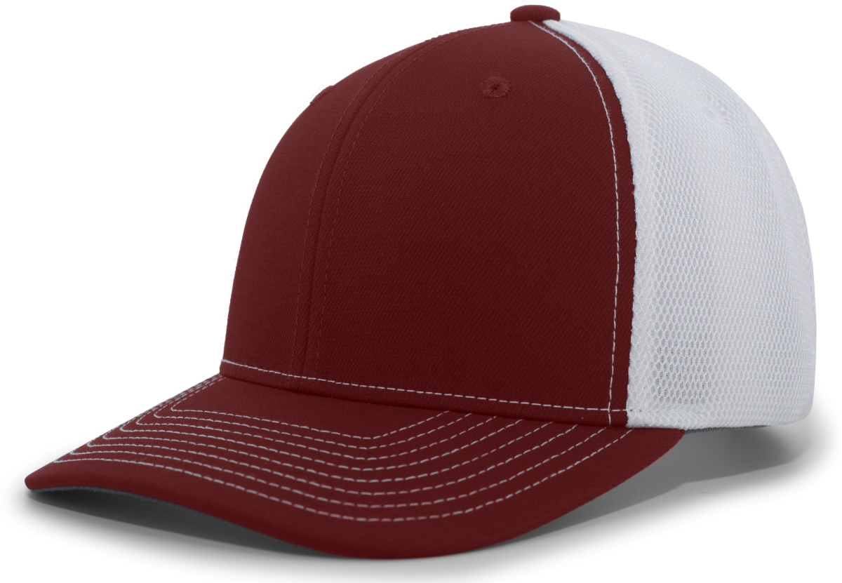 Mens Air Mesh Sideline Cap, Orange & Black & Orange - One Size