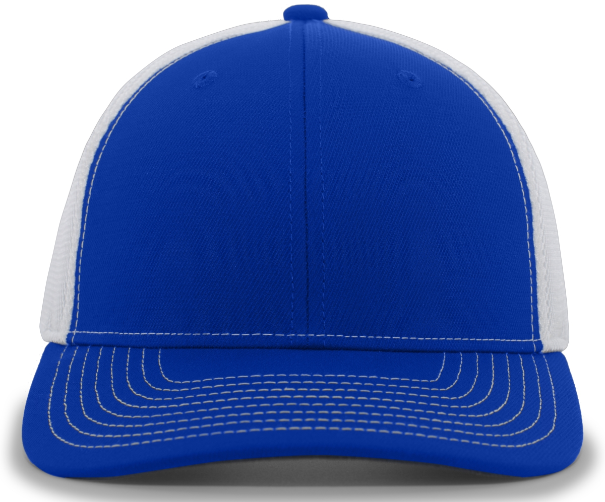 P365.126.OS Air Mesh Sideline Cap, Royal & White - One Size