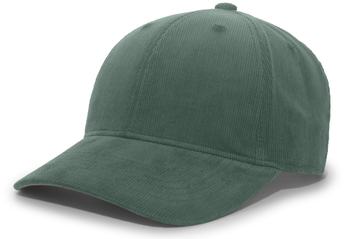 Hybrid Corduroy Dad Cap, Olive - One Size