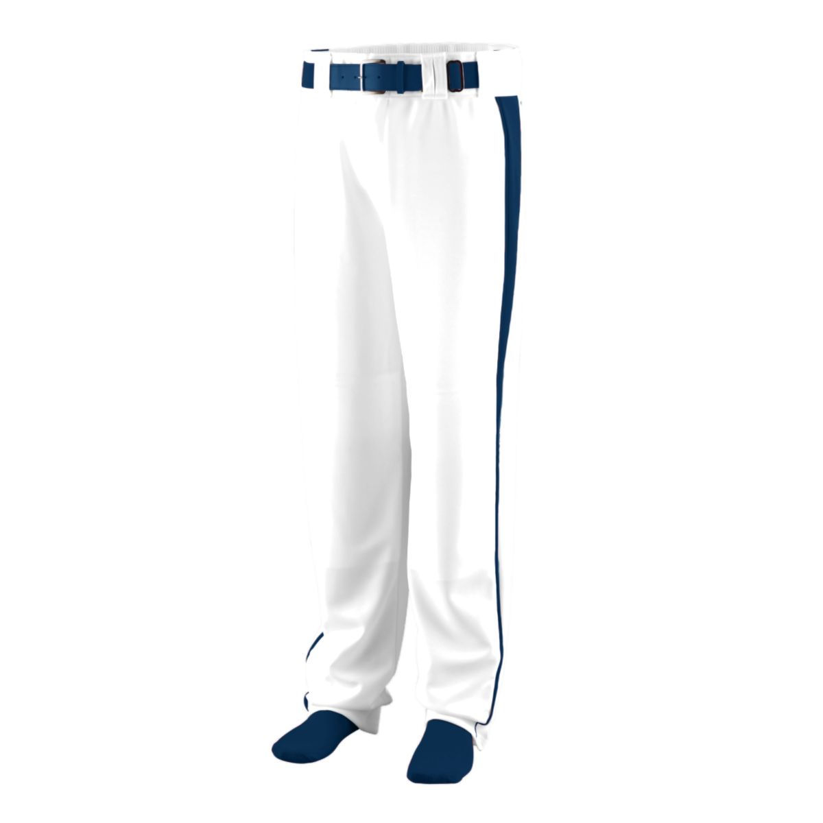 Picture of ASI 1466.221.XS Youth Triple Play Baseball & Softball Pant&#44; White & Navy - Extra Small