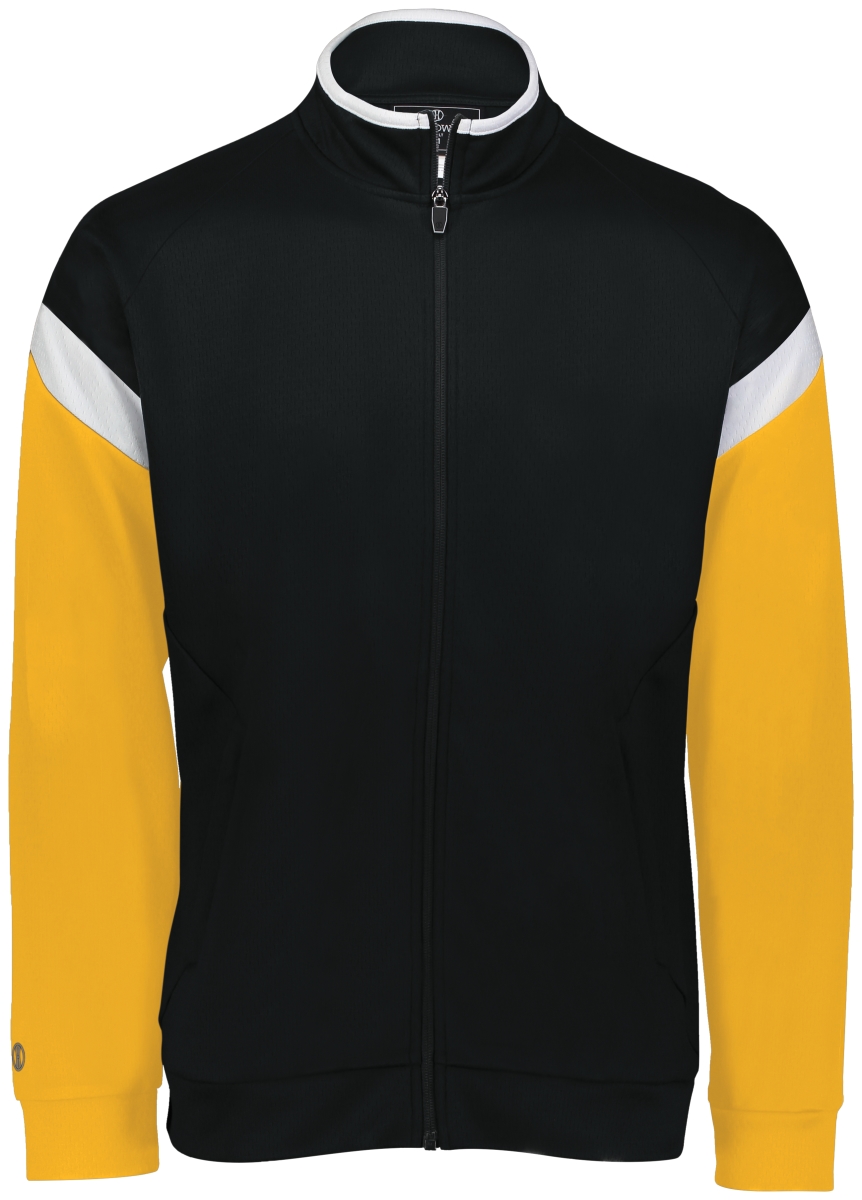 Adult Limitless Jacket - Black, White & Gold - 2XL