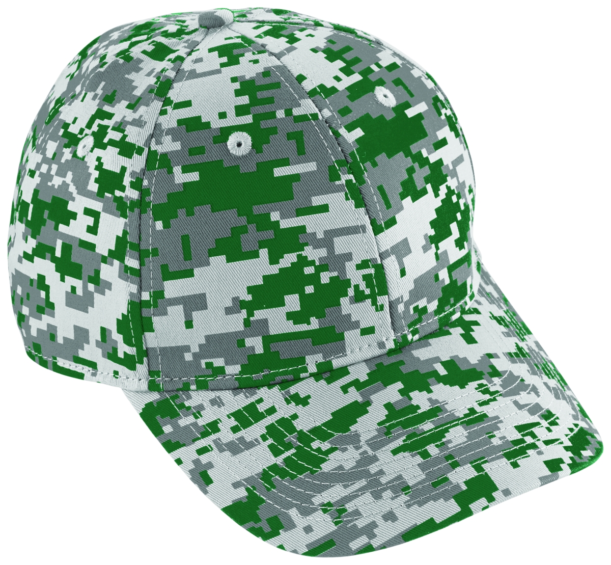 Picture of ASI 6209.03G.OS Youth Digital Camo Cotton Twill Cap&#44; Dark Green Digital - One Size