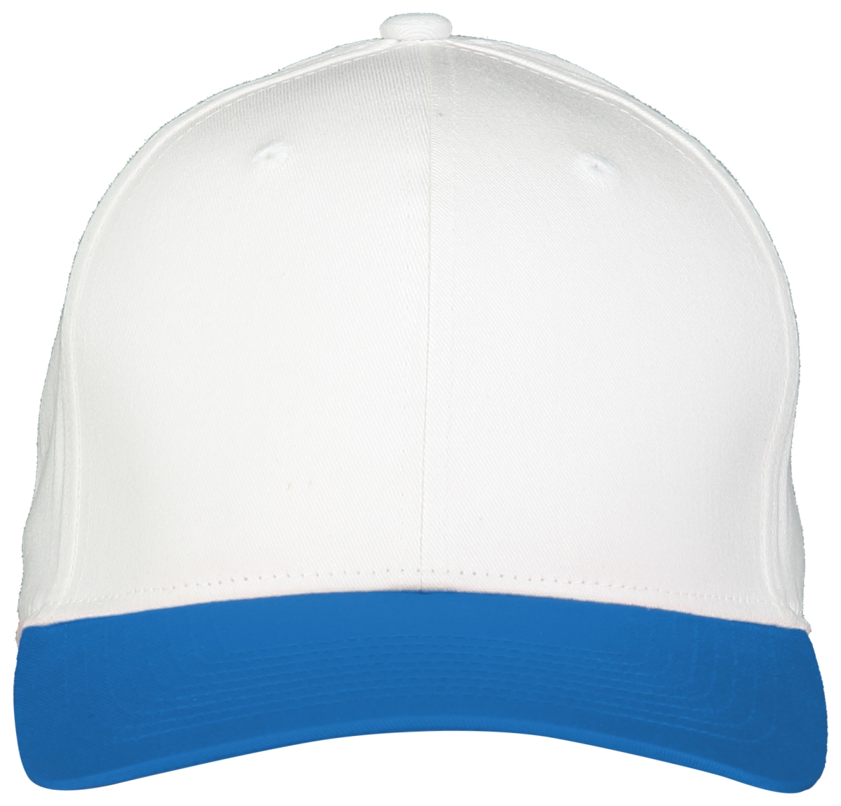 Picture of ASI 6252.220.OS Youth Rally Cotton Twill Cap&#44; White & Royal - One Size