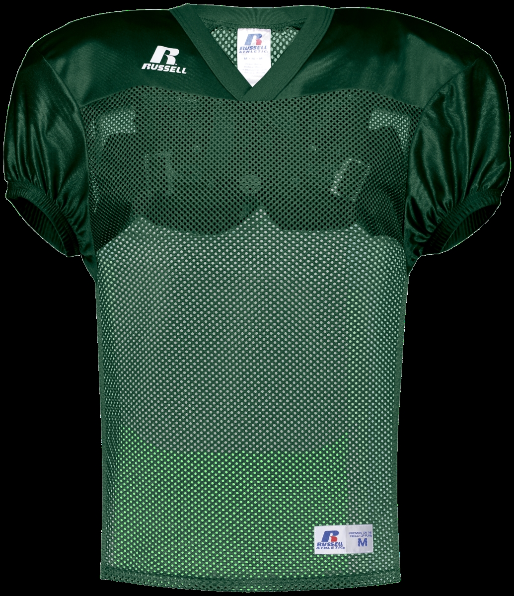 S096BW.DGR.XL Youth Stock Practice Jersey, Dark Green - Extra Large