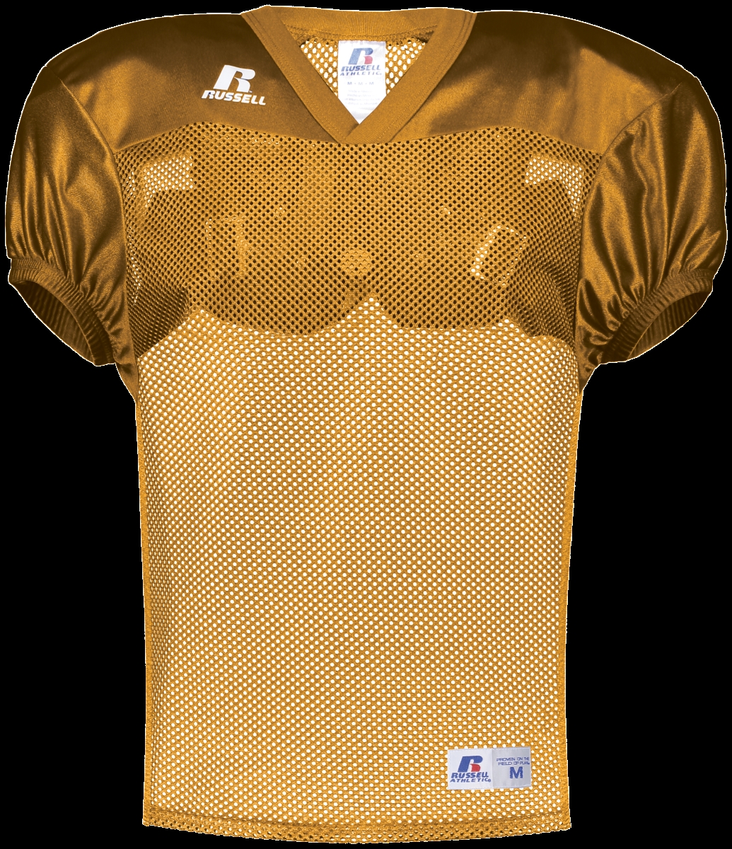 S096BW.GLD.M Youth Stock Practice Jersey, Gold - Medium
