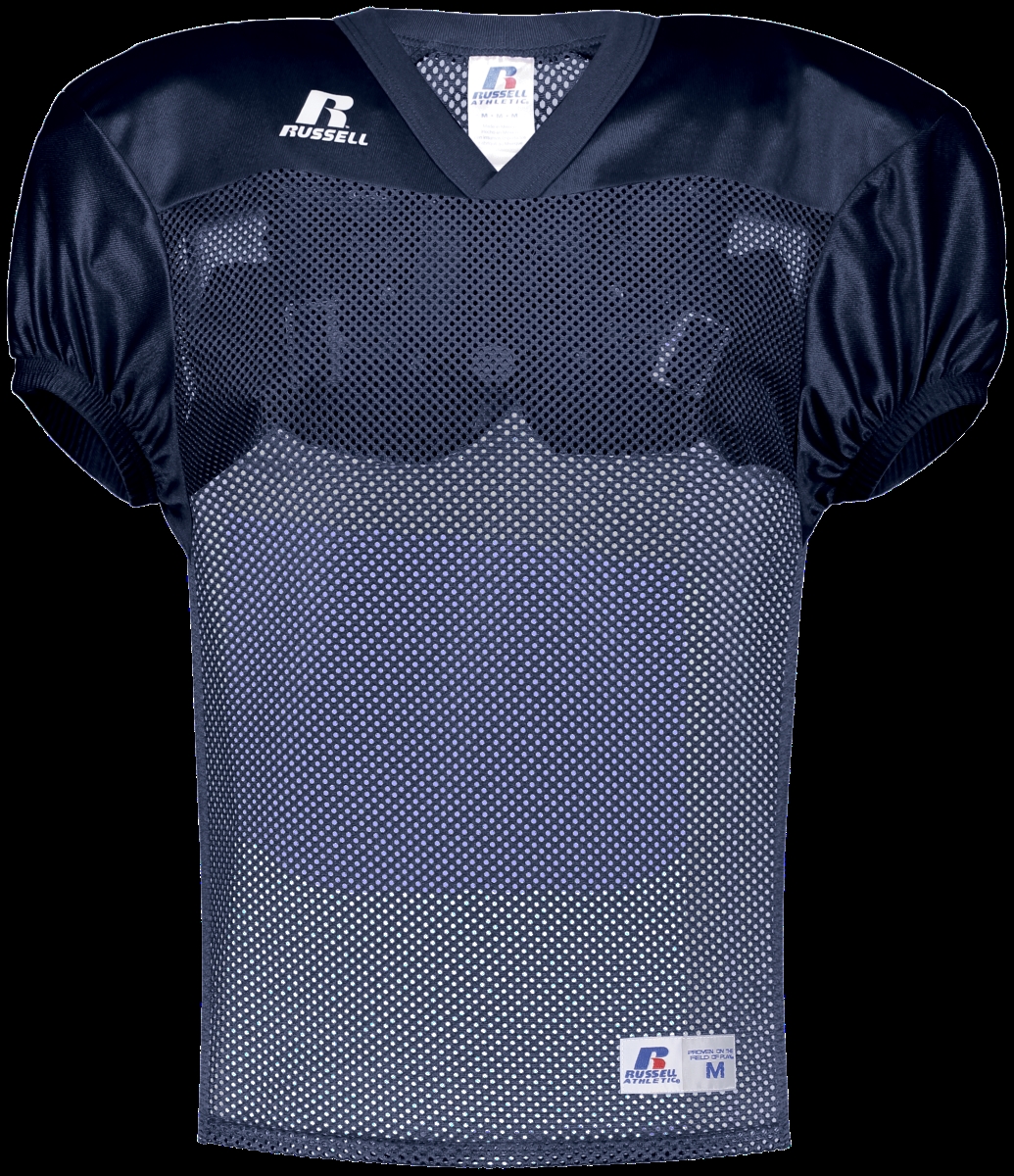S096BW.NAV.XL Youth Stock Practice Jersey, Navy - Extra Large