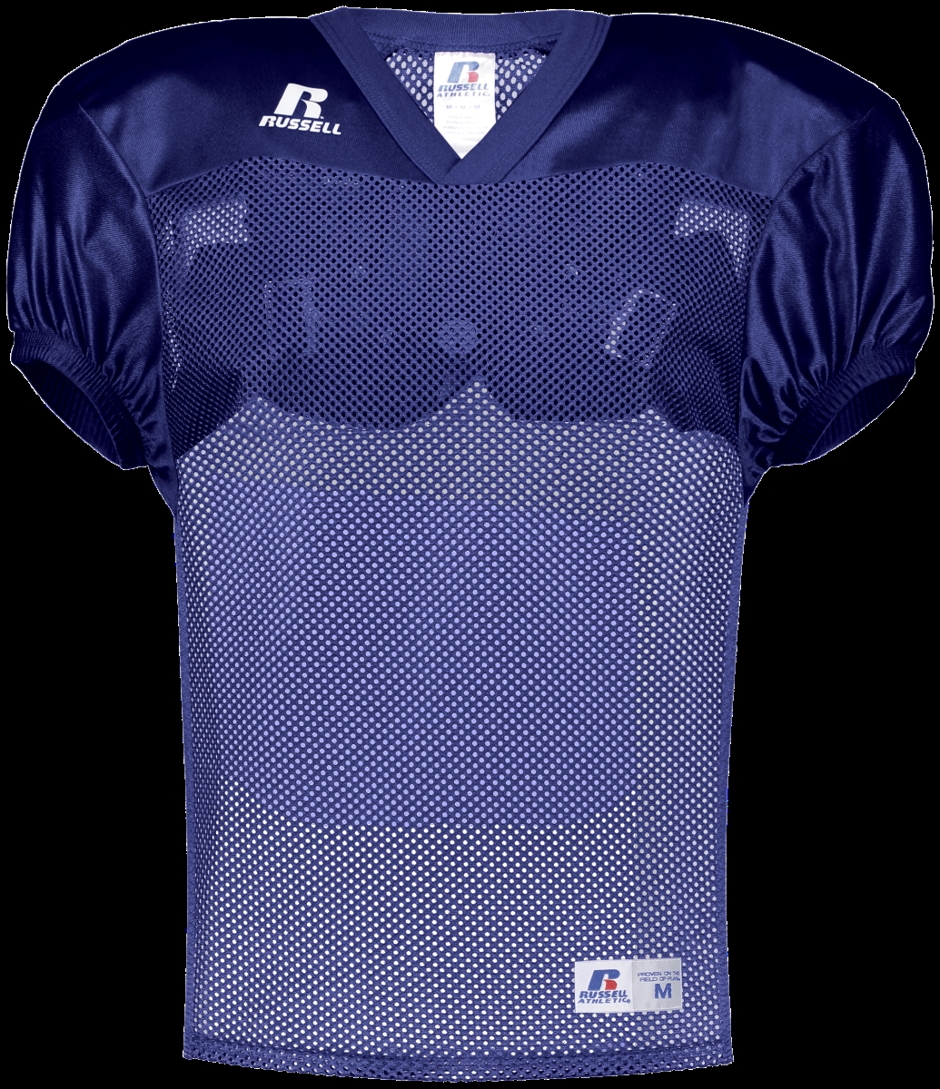 S096BW.ROY.M Youth Stock Practice Jersey, Royal - Medium