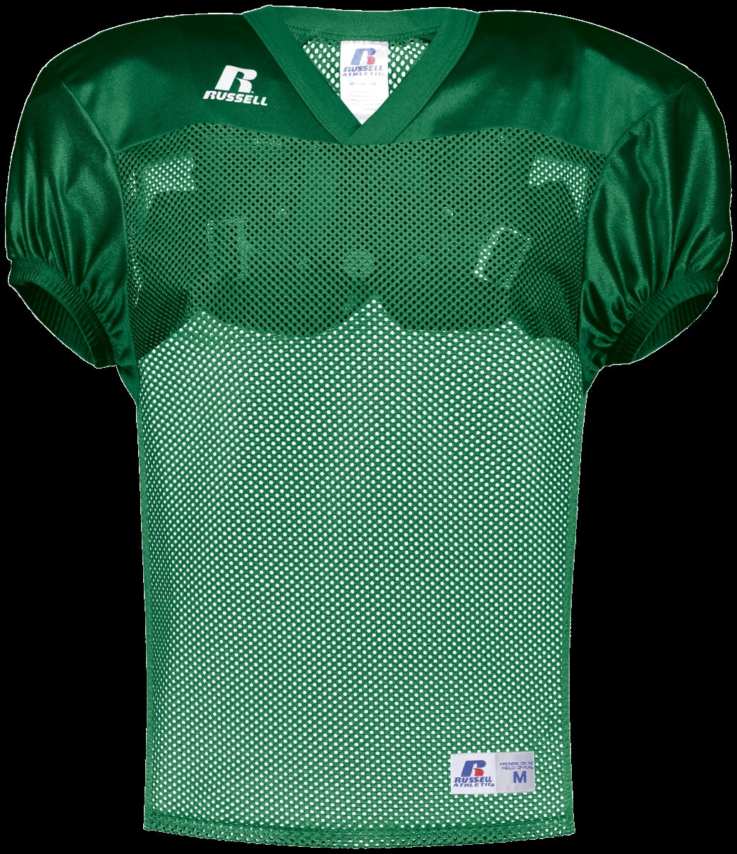 S096BW.KEL.M Youth Stock Practice Jersey, Kelly - Medium