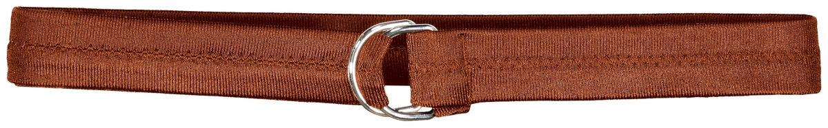 1.5 in. Mens Covered Football Belt, Maroon - Extra Large