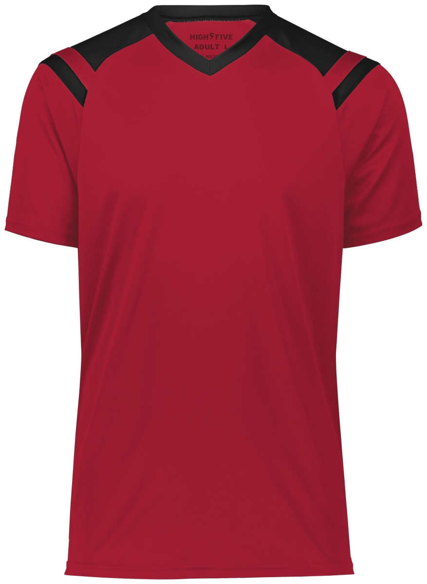 Youth Sheffield Jersey, Scarlet & Black - Small