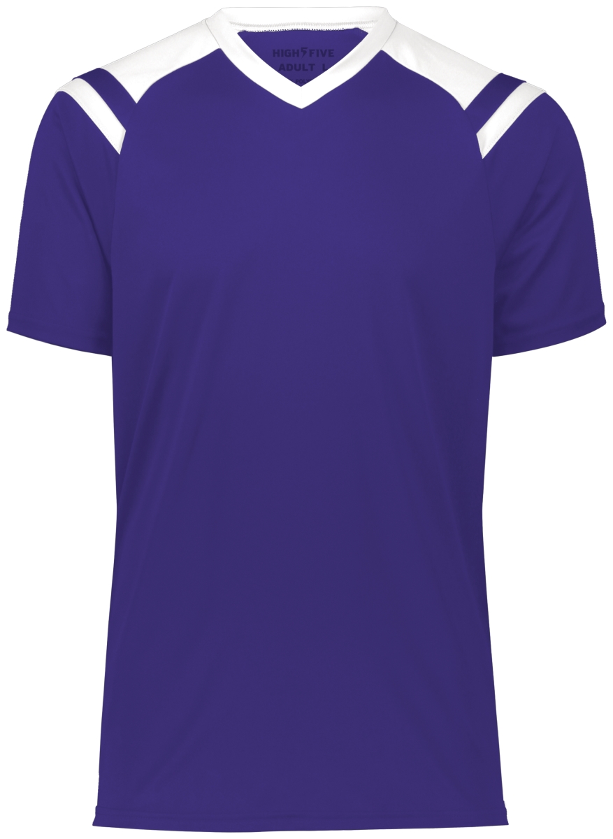 Youth Sheffield Jersey, Purple & White - Small