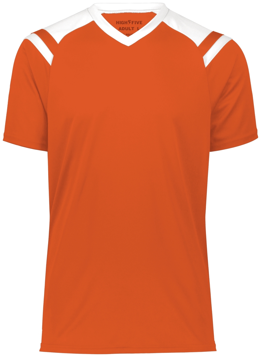 Youth Sheffield Jersey, Orange & White - Extra Small