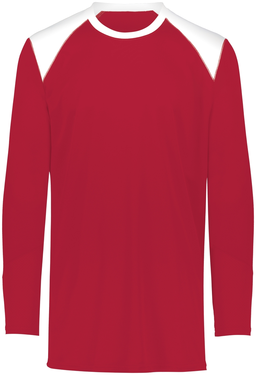 Picture of ASI 1728.408.XL Adult Tip-Off Shooter Shirt&#44; Scarlet & White - Extra Large