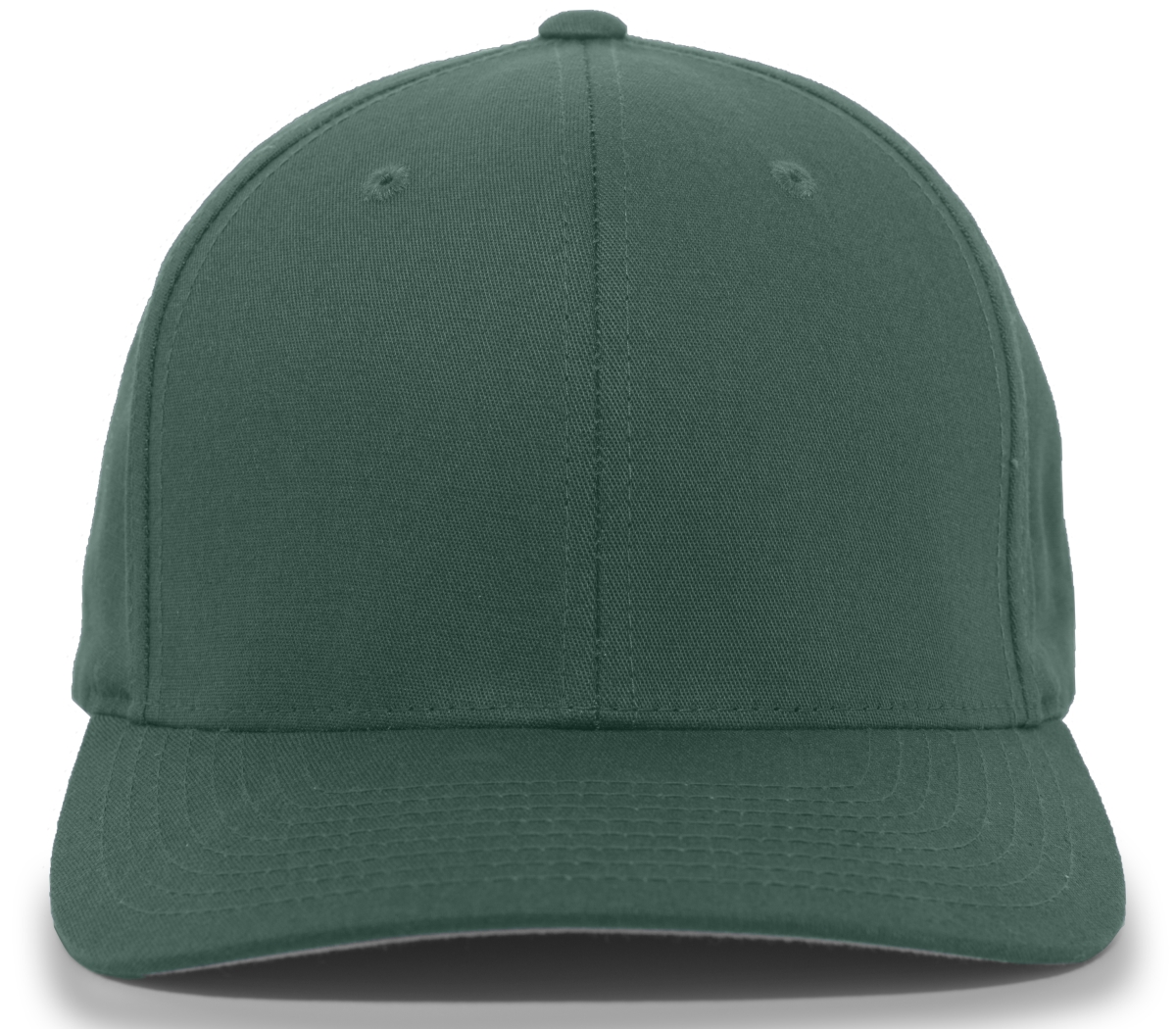 Twill Flexfit Cap, Dark Green - Extra Small