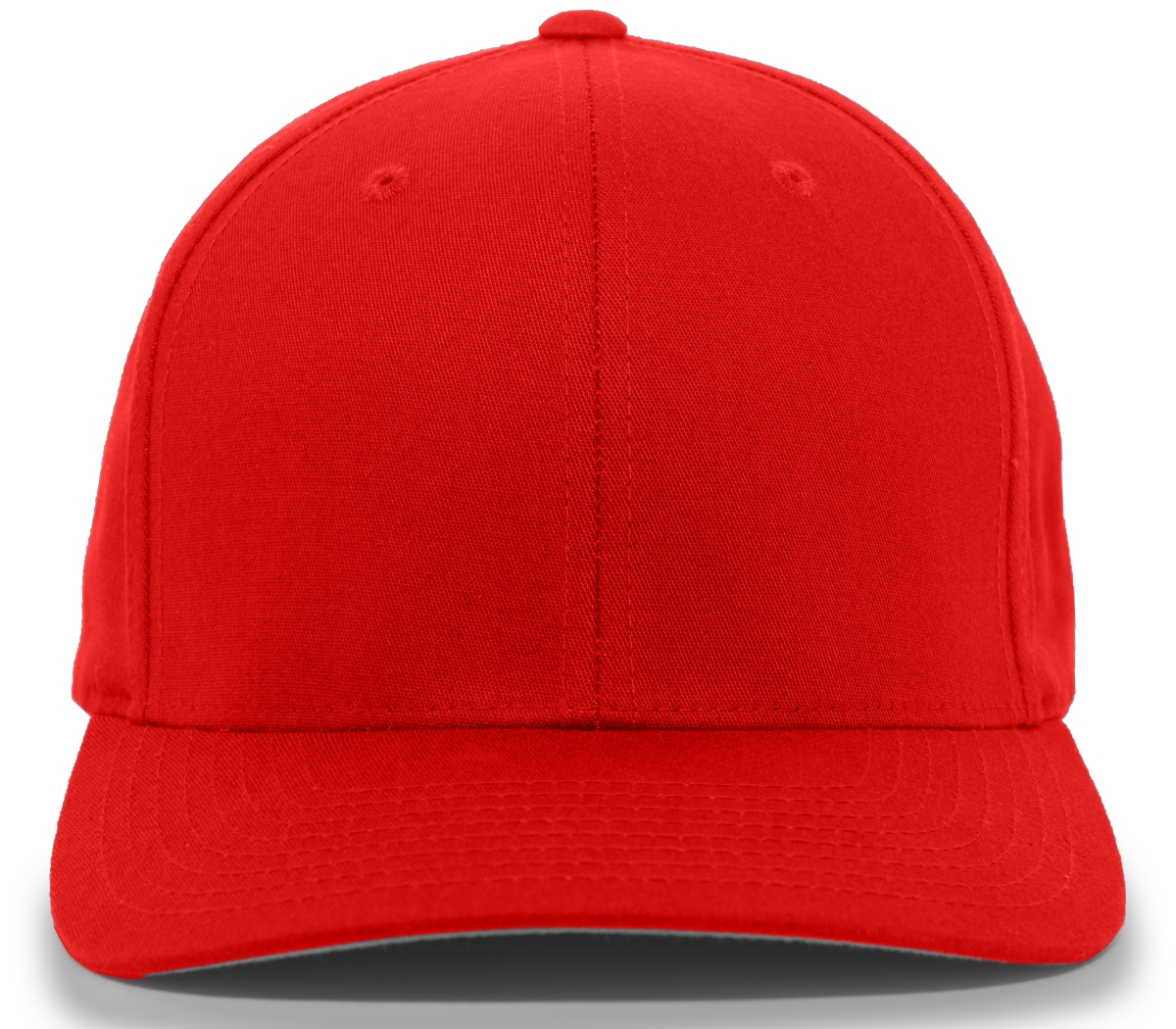Twill Flexfit Cap, Red - Extra Small