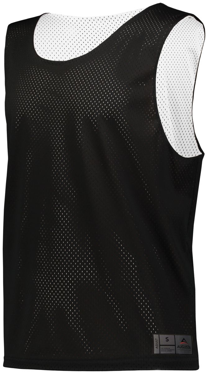 Mesh Reversible Pinnie Top, Navy & White - Large