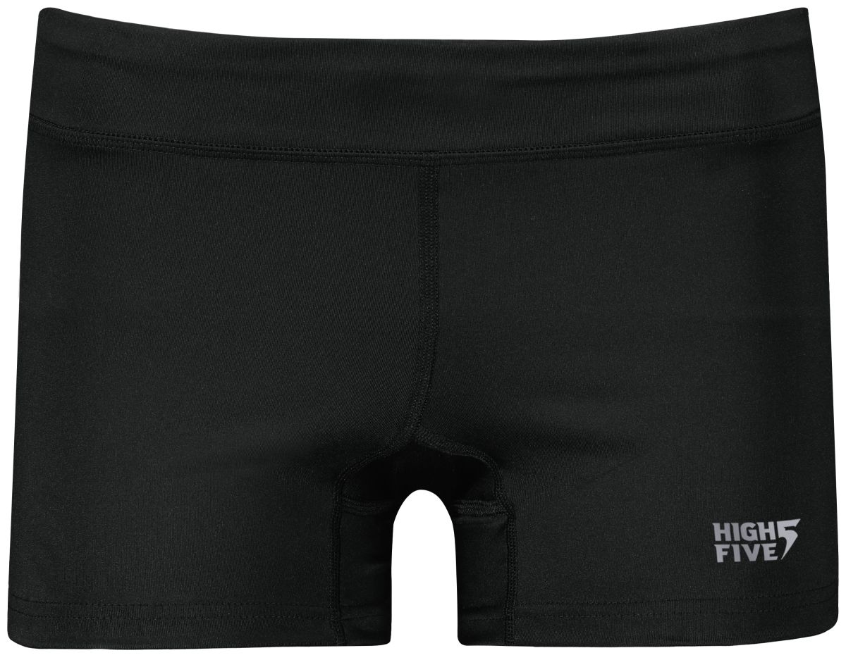 Picture of High Five 345592.080.2XL Ladies Truhit Volleyball Shorts&#44; Black - 2XL