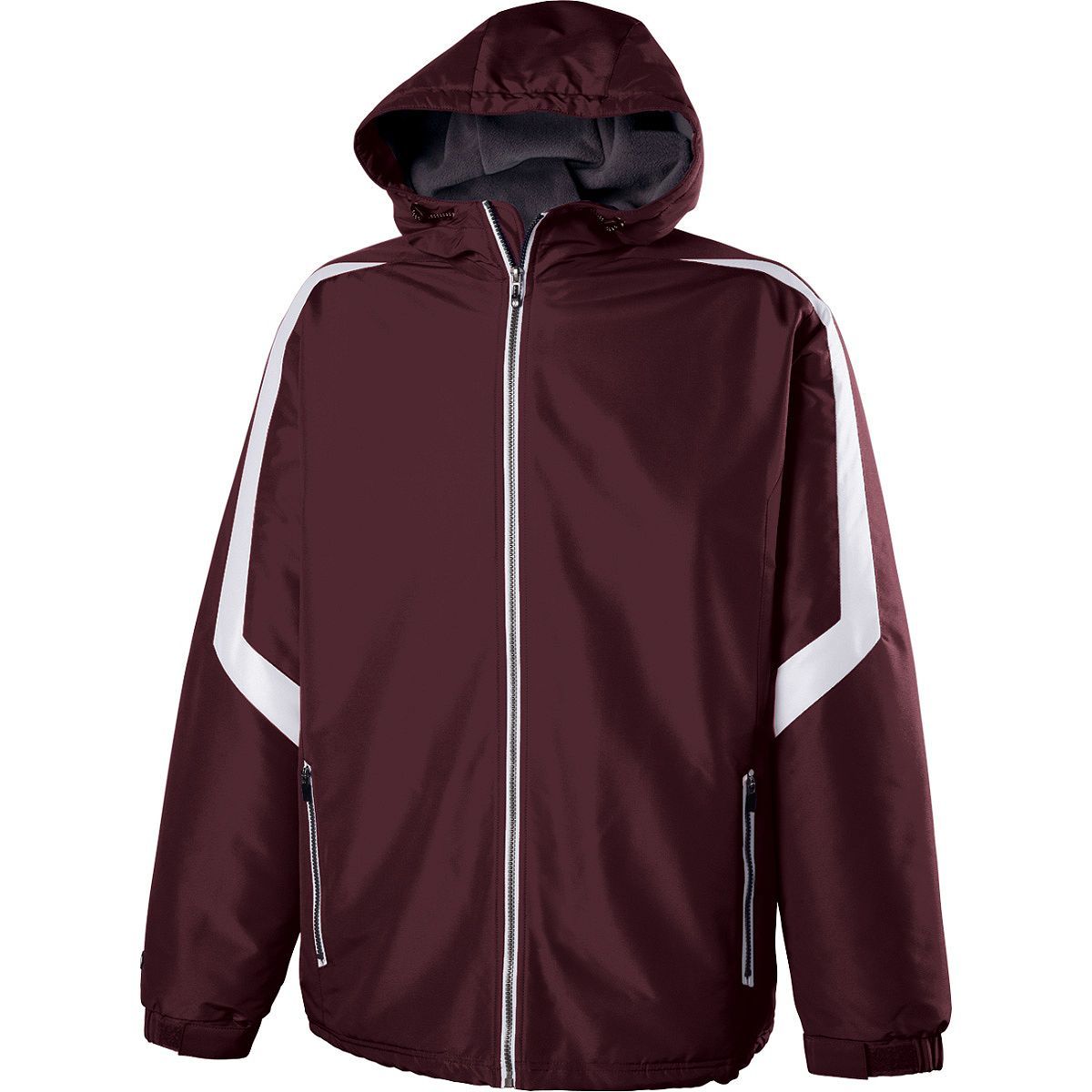 Charger Jacket, Kelly & White - Extra Large