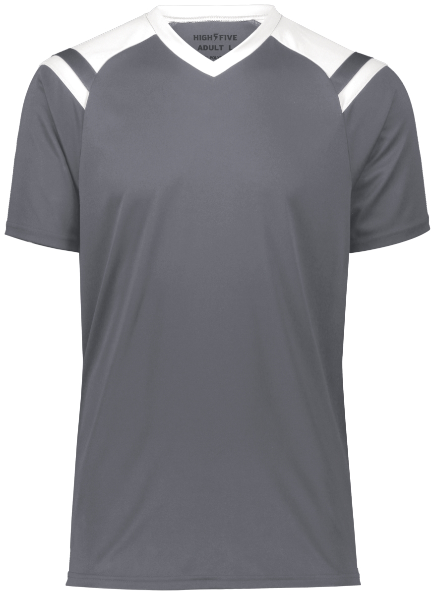 Adult Sheffield Jersey, Graphite & White - Medium
