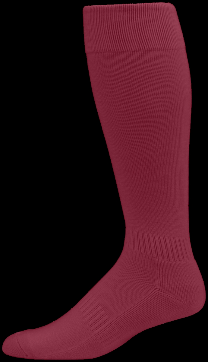 Picture of ASI 6006.J36.L Elite Multi-Sport Sock&#44; Cardinal - Large
