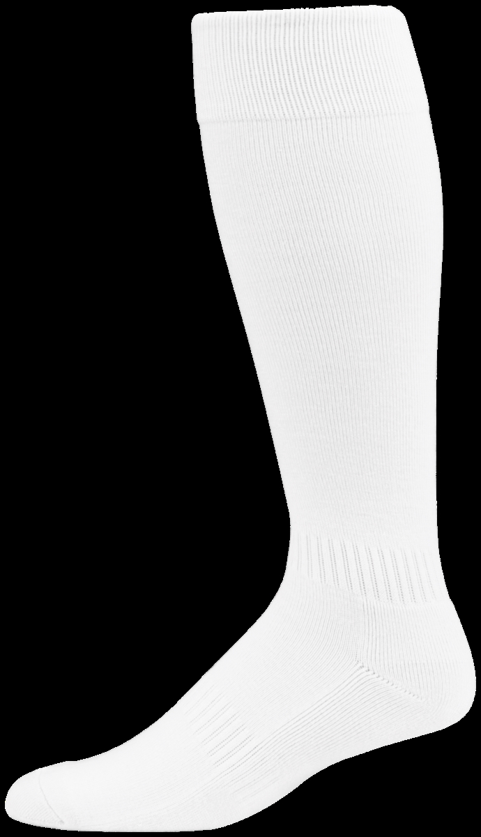 Picture of ASI 6006.005.M Elite Multi-Sport Sock&#44; White - Medium