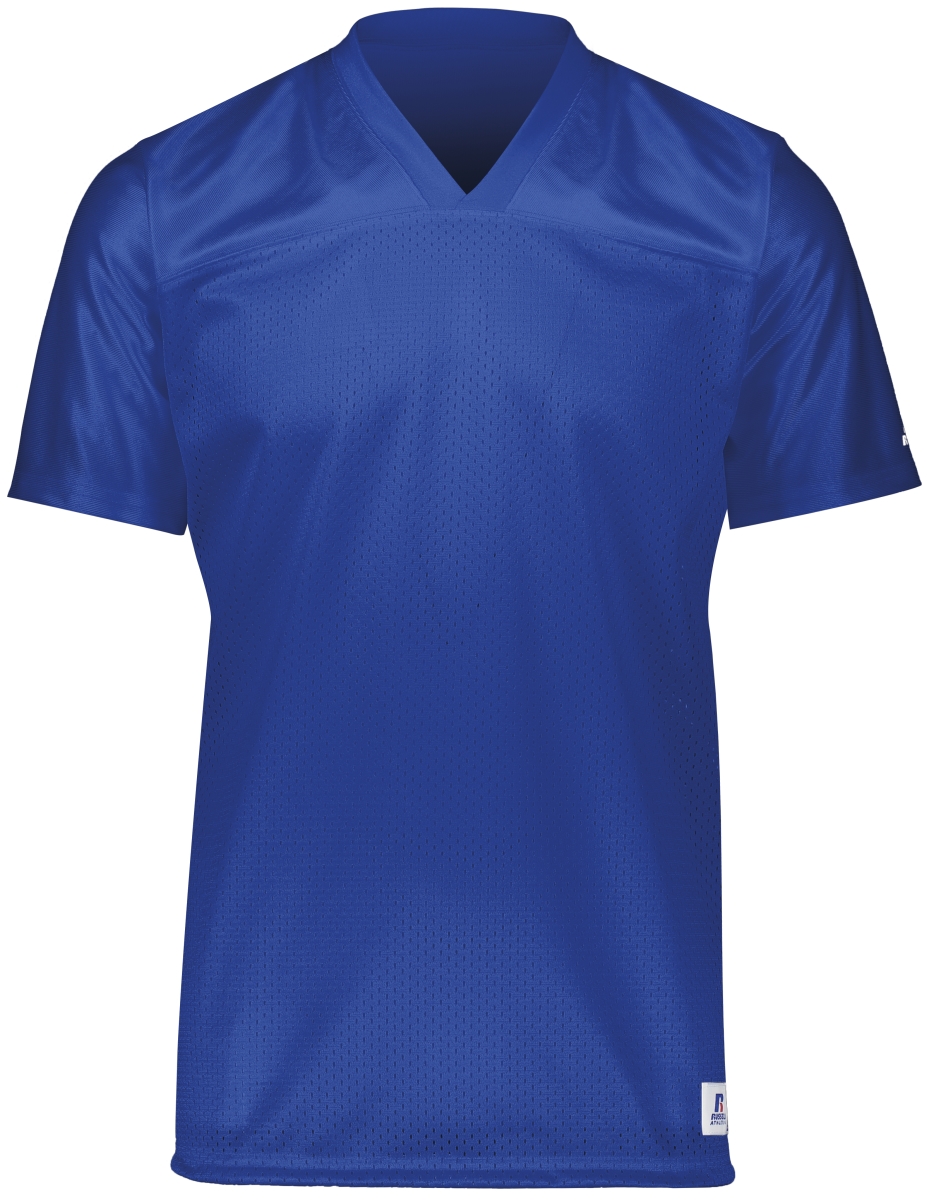 Youth Solid Flag Football Jersey, Royal - Small