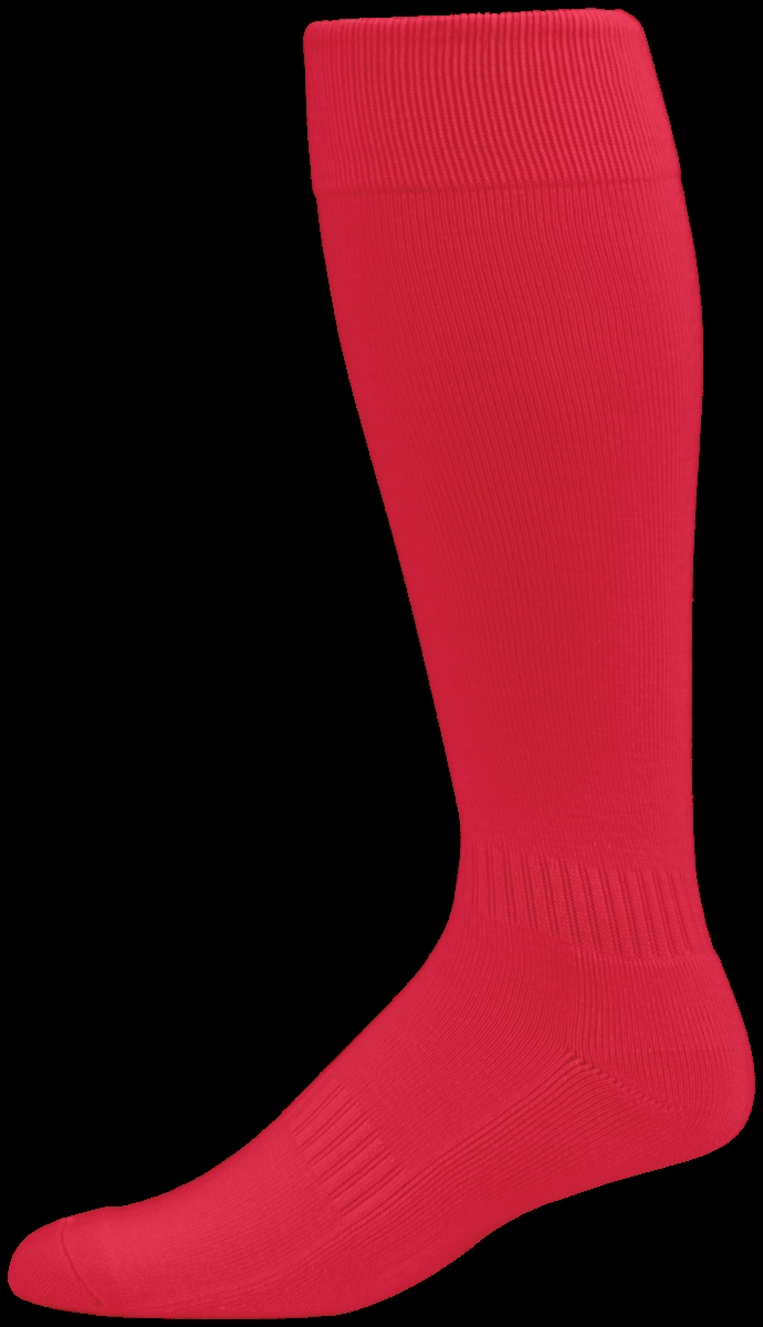 Picture of ASI 6006.040.M Elite Multi-Sport Sock&#44; Red - Medium